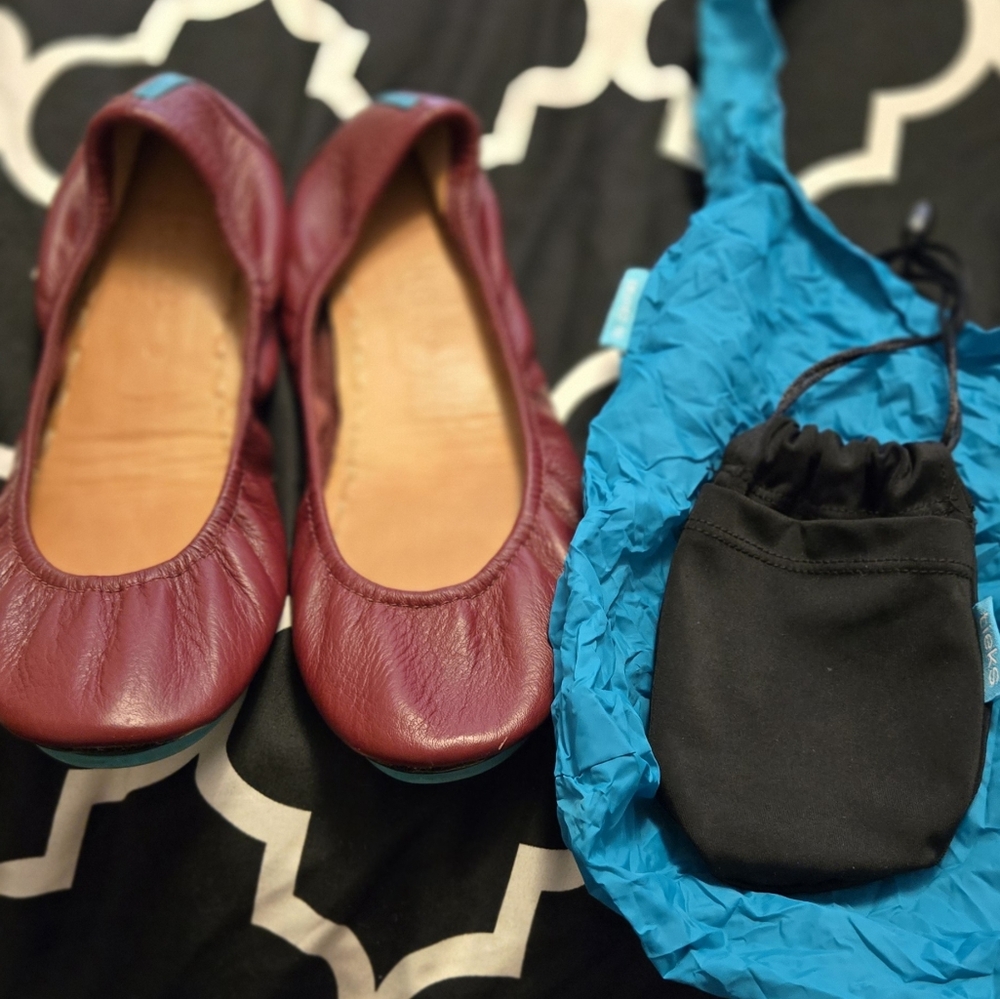 Tieks by Gavrieli Classic Burgundy W9